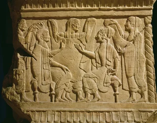 Relief Depicting a Gynaeceum Scene